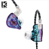 KBEAR Storm Wired Best In Ear HiFi IEM Earphone Monitor for Singers Drummers Musicians Bassists Dynamic Driver Hi Res Headphone