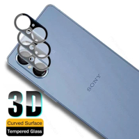 3PCS 3D Tempered Glass Lens Case For Sony Xperia 5 V 5G HD Camera Protective Glass On Xperia5V Xpreia 5 V V5 2023 XQ-DE54 6.1"