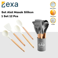 Set Alat Masak Silikon Kitchen Utensils Set Silicone 12 Set Spatula Centong Silikon Lengkap