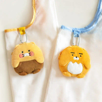 พร้อมส่ง KAKAO FRIENDS Shopping bag+Keyring Pouch 2in1 พวงกุญแจ กระเป๋าตุ๊กตา+ถุงช้อปปิ้ง คําแนะนําผ