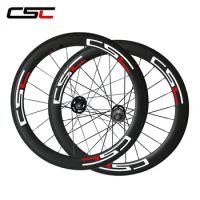 CSC U Shape 25mm Width 60mm Tubular carbon Track bike wheels Novatec hub CN 424 or pillar1420 spokes