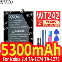 5300mAh KiKiss Powerful Battery WT242 For Nokia 2.4 TA-1274 TA-1275 TA-1270 TA-1277