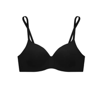 BRALESS เสื้อชั้นในไม่มีโครง Seamless Fit รุ่น Pretty Perfect  รหัส SBU9800BK สีดำ
