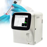 Dymind Clinical Analytical Instruments Touch Screen Blood CBC Cell Counters 5 Part Diff Fully Auto Hematology Analyzer