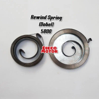 Spring recoil starter per engkol DOBEL mesin Chainsaw sinso mini tipe 5800