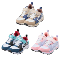 【布布童鞋】FILA康特杯復古風兒童機能運動鞋(淡奶茶色/藍色/粉色)