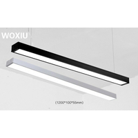 熱銷 WOXIU led 長條 辦公室 網咖 吊燈36W 創意 個性 拼接 簡約 loft風 北歐 吸頂 垂吊2用
