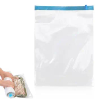 Travel Compression Bags Vacuum Packing, Roll Up Space Saver Bags for Luggage, Travel essentials