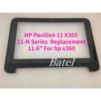 AP1A6000200 YUR1 New 11.6" For hp x360 touch screen Digitizer with Bezel Frame for HP Pavilion 11 X360 11-N Series Replacement