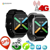 IP67 Waterproof Smart 4G GPS WI-FI Tracker Locate Kid Student Remote Camera Monitor Smartwatch Video Call Android Phone Watch