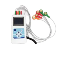 24 hours monitor 3 Channels ECG heart monitor holter recorder Disease Diagnosis EKG Monitor System