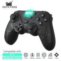 Data Frog Wireless Controllers For Nintendo Switch/Lite/OLED Switch Pro Joystick with NFC Turbo vibration adjustment Gamepad