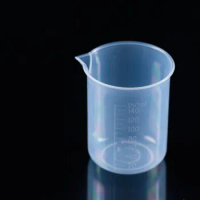 200pcs 150ml Transparent Plastic Measuring Cup with Accurate Scales for Household Home Kitchen Laboratory ZA6551