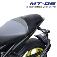適用於YAMAHA MT09 MT-09 SP FZ09 2018-2020 配件黑色後座罩後尾蓋後駝峰單人座椅