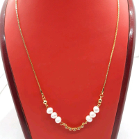 BERSERTIFIKAT KEASLIAN - KALUNG MUTIARA TAWAR LOMBOK KALUNG RHODIUM WANITA KALUNG MUTIARA LOMBOK KAL