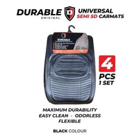 Daihatsu Feroza Karpet Mobil Durable Karet PVC 4pcs Car Mat Universal