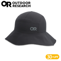 【Outdoor Research 美國 女 抗UV透氣護頸漁夫帽《黑》】300873/防曬帽/登山帽/圓盤帽