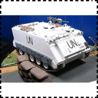 1:25 Scale UN M113 armored Personnel Carrier DIY Handcraft Paper Model Kit Puzzles Handmade Toy DIY