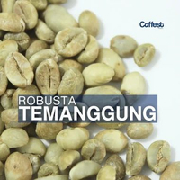 [Green Bean] ROBUSTA TEMANGGUNG NATURAL 1kg | Biji Kopi Mentah Grade 1 Espresso Blend Base