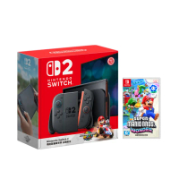 【Nintendo 任天堂】Switch 2 瑪利歐賽車世界 主機組合+Switch 超級瑪利歐兄弟 驚奇(台灣公司貨)