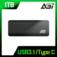 AGI ED198 USB 3.2 1TB 外接式固態硬碟 (外接式 SSD 固態硬碟)