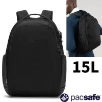 【Pacsafe】Metrosafe LS350 都市防盜後背包15L_可容13吋筆電_40134138 黑