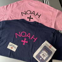 NOAH NYC CORE 前后大小十字架SUMMER LOGO短袖T恤男歐美街頭潮牌