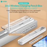 COTECI 2023 New For Apple Pencil 1/2 Stylus Pen 2in1 Wireless Charging Pencil-Box Stylus Pen Apple Pencil 2 Apple Pencil