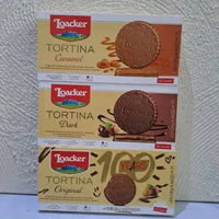 LOACKER TORTINA ORIGINAL / DARK / CARAMEL 136 GRAM caramel