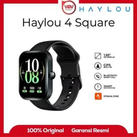 Haylou Watch 4 Smartwatch Multifungsi dengan GPS dan Bluetooth Calling Black