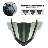 For YAMAHA MT09 Front Windscreen Air Deflector Windshield MT-09/SP FZ 09 MT 09 FZ09 2017 2018 2019 2020 Motorcycle Accessories