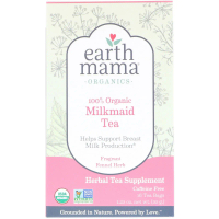 Earth Mama, Organics, 100% Organic Milkmaid Tea, Fragrant Fennel Herb, Caffeine Free, 16 Tea Bags, 1