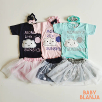 Baju Bayi Perempuan 6 12 Bulan Aafia Set