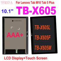 10.1" New For Lenovo Tab 5 Plus Tab M10 TB-X605L TB-X605F TB-X605M TB-X605 LCD Display Touch Screen Digitizer Assembly