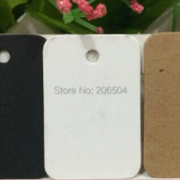 Wholesale 350GSM Scallop Kraft Blank Hang tag,2x3cm Retro Gift tag, Table Number cards, 500pcs/lot High Quality Kraft Tag addsl7