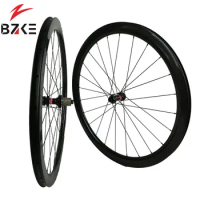 BZKE carbon wheels for road bike 700c carbon bicycle wheelset Novatec hubs carbon road wheels disc brake carbon racing wheels