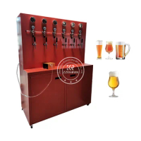 Electric Stainless Steel Beer Drink Draft Beer Dispenser Cooler Machine Beer Taps Wall Beer Dispensers Beer Coolering Machine