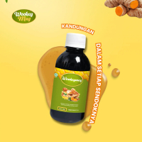 Wookey Mag - Madu Obat Mag dan Asam Lambung BPOM Herbal Paket 1 Botol Honey Syrup