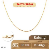 Kalung Anak Itali Emas Kadar 8K Wahyu Redjo KL-8K-30477912