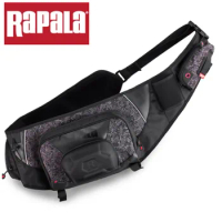 Rapala City Fishing Road Sub Bag Suspension Belt Bag Chest Bag Fishing Rod Storage Multifunctional Fishing Gear Bag