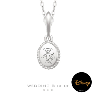 【WEDDING CODE】14K金 迪士尼小熊維尼雷刻項鍊NDM036(限量 母親節 現貨)