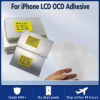 50pcs OCA Optical Clear Adhesive For Apple iphone 12Mini 12 Pro 12Pro MAX OCA Series glue touch screen glass