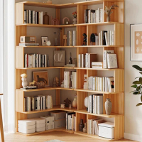 Subject Books Shelf Bookcase Desk Storage Organizer Wardrobe Furniture Book Muebles Para El Hogar Maderaa Living Room Support