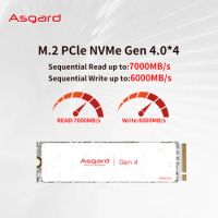 Asgard AN4 plus ssd GEN4X4 M.2 2280 Pcle 4.0 NVMe 1TB 2TB Internal Hard Disk for Desktop SSD