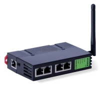 Wireless Ethernet Communication Module for Mitsubishi Q03UDE QxxUDEH PLC to MC 3E Frame / Modbus TCP Programming Adapter