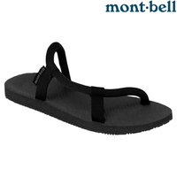 Mont-Bell Sock-On Sandals 中性款 日系圓織帶休閒拖鞋 1129715 BK 黑