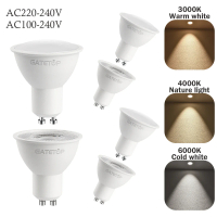 Stok panas mentol GU10 — Set 8 unit lampu sorot GU10 berlumens tinggi (7W/8W/9W), mentol LED GU10, 2