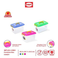 Shinpo Container Box Kotak Penyimpanan - HANDY CB 15 Pink
