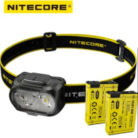 Nitecore UT27 Headlamp Rechargeable Dual Beam Fusion Elite 520 Lumens Lantern XP-G3 S3 LED Headlight Running Torch flashlight