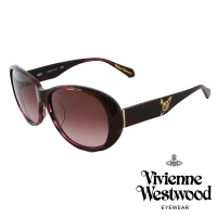 【Vivienne Westwood】經典土星氣質款太陽眼鏡(黑 VW785_03)